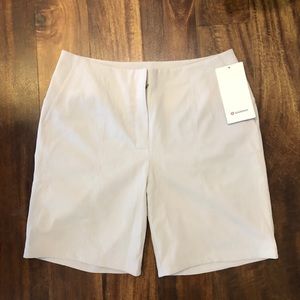 WOMENS LULULEMON IN POWER SHORT 8” DUNE SIZE 10